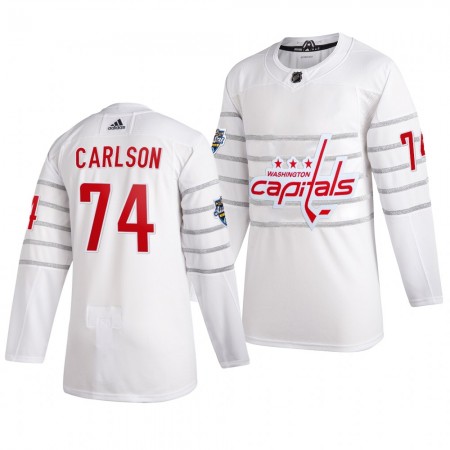 Washington Capitals Dresy John Carlson 74 Bílá Adidas 2020 NHL All-Star Authentic - Pánské